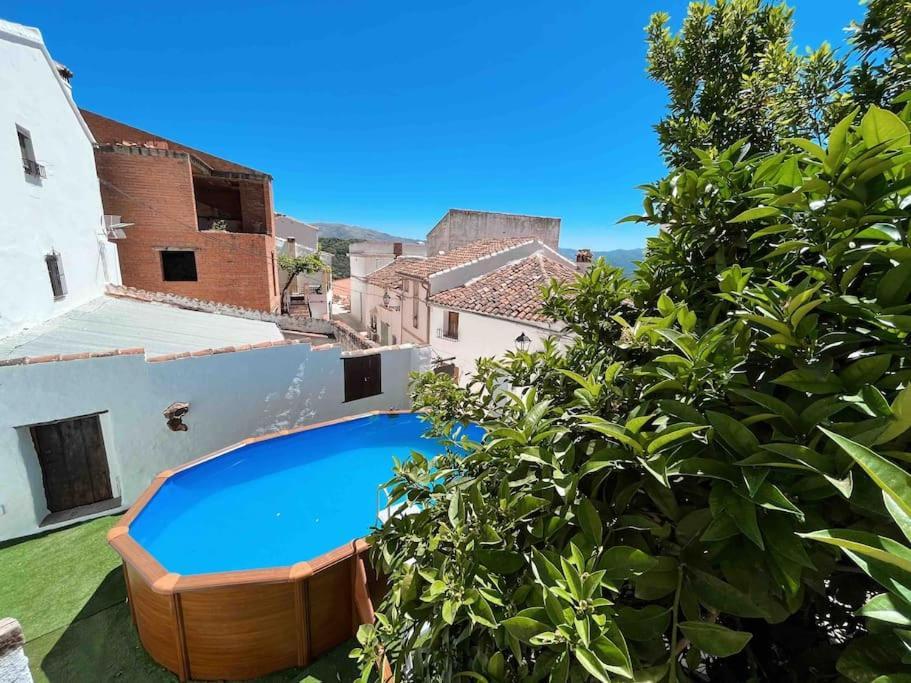 La Palmera. Casa Rural Con Piscina Privada. Benadalid Extérieur photo