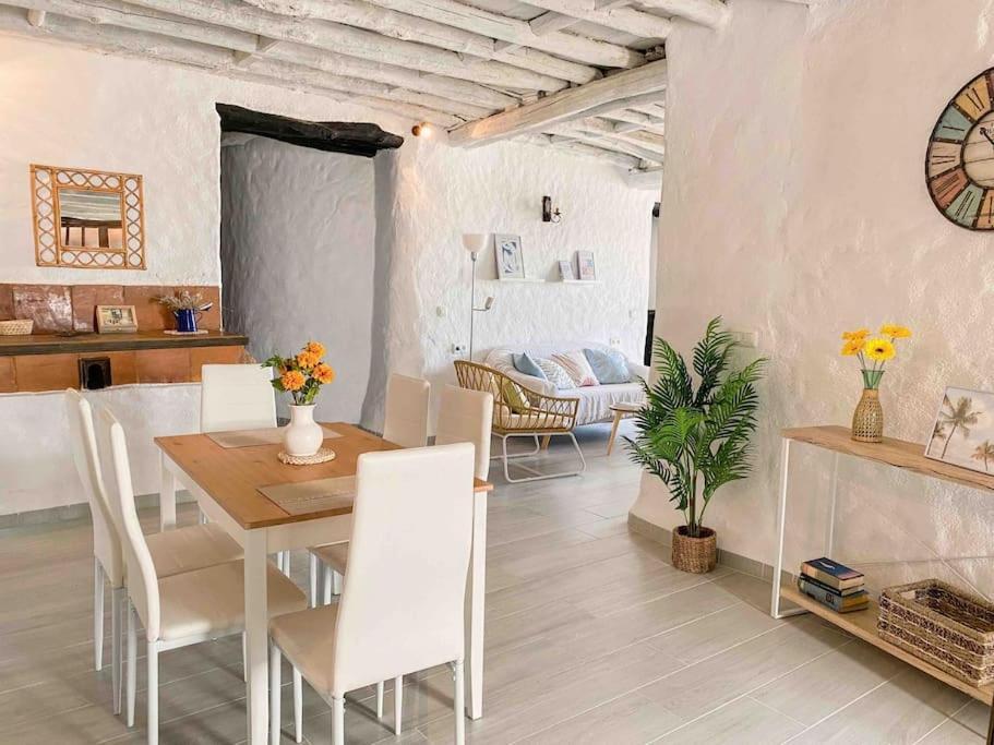 La Palmera. Casa Rural Con Piscina Privada. Benadalid Extérieur photo