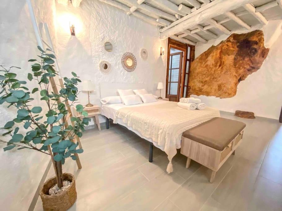 La Palmera. Casa Rural Con Piscina Privada. Benadalid Extérieur photo