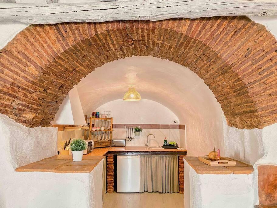 La Palmera. Casa Rural Con Piscina Privada. Benadalid Extérieur photo