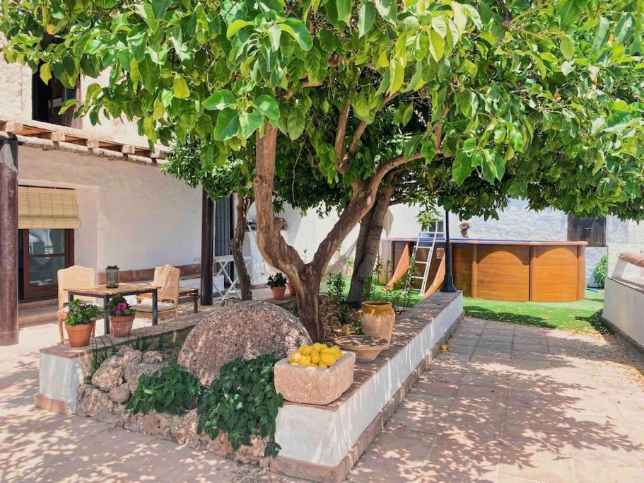 La Palmera. Casa Rural Con Piscina Privada. Benadalid Extérieur photo
